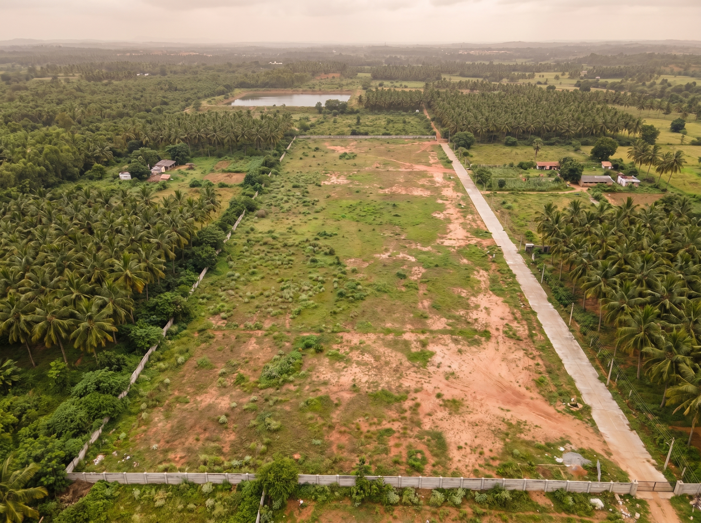 Byraam Industrial Estate land for rent Bidadi