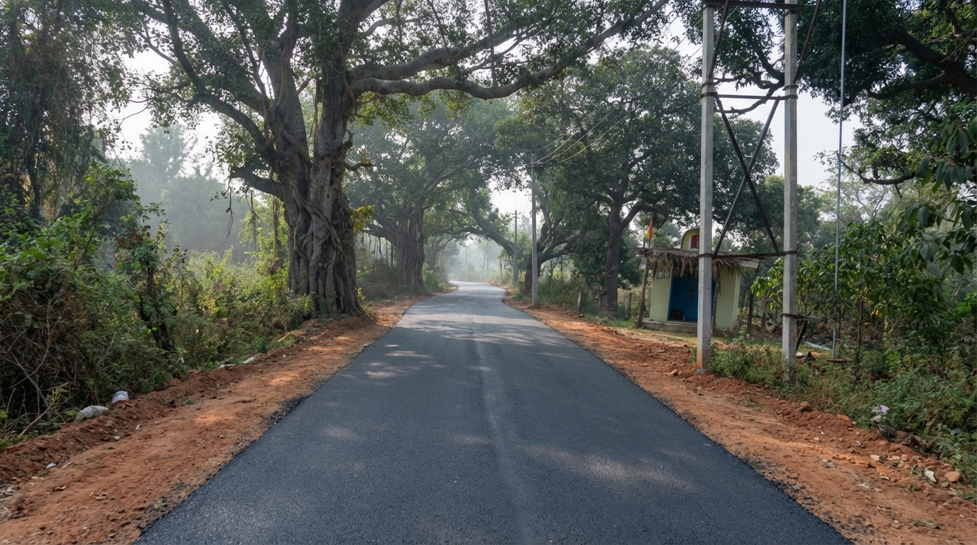 Sanidhya farm plot development - green surroundings Hejjala